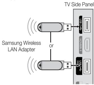 SAMSUNG LE46C650 - Connecting Wireless Network - 3