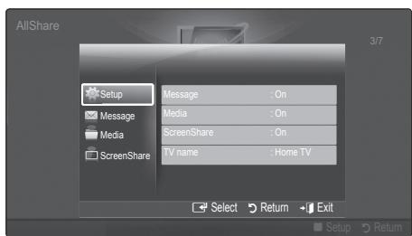 SAMSUNG LE46C650 - Setup - 1