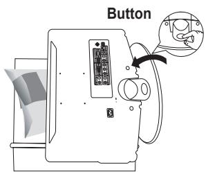 SAMSUNG LN26B360 - How to Adjust the Angle of the TV (LN19B360, LN19B361) - 4
