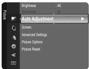 SAMSUNG LN26B360 - Auto Adjustment - 1
