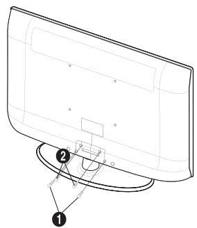 SAMSUNG LN26B360 - Installation du support - 2