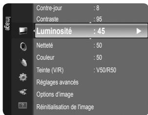 SAMSUNG LN26B360 - Réglage de la luminosité à 80 - 3