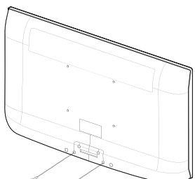 SAMSUNG LN26B360 - Retrait du support - 4