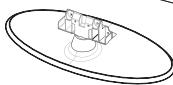 SAMSUNG LN26B360 - Retrait du support - 3