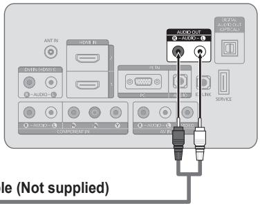 SAMSUNG LN26B360 - Connecting a Digital Audio System - 5