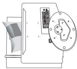 SAMSUNG LN26B360 - Disconnecting the Stand - 4