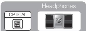 SAMSUNG LN26C350D1D - Utilisation d'un câble optique (numérique) ou audio (analogue) - 2