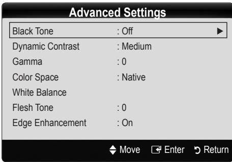 SAMSUNG LN26C350D1D - Advanced Settings - 3