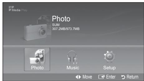 SAMSUNG LN26C350D1D - Viewing a Photo (or Slide Show) - 1