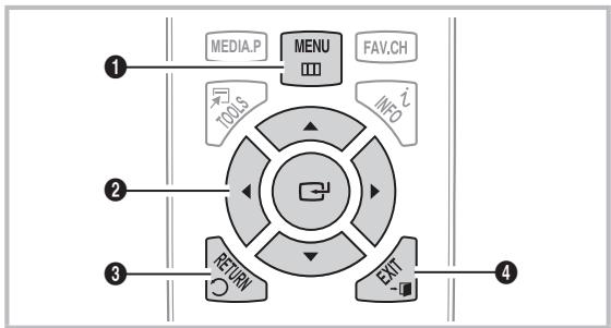 SAMSUNG LN26C350D1D - Navigation dans les menus - 1