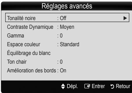 SAMSUNG LN26C350D1D - Réglages avancés - 3