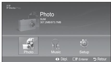 SAMSUNG LN26C350D1D - Lecture d'une photo ou d'un diaporama - 3