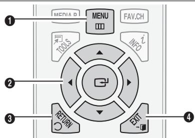 SAMSUNG LN32C450 - Navigation dans les menus - 1