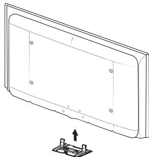 SAMSUNG LN40B540 - Retrait du support - 3