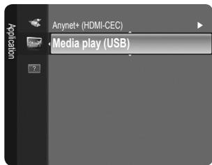 SAMSUNG LN40B540 - Using the Media Play (USB) Function - 1