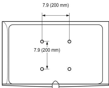 SAMSUNG LN40B540 - To prevent the TV from falling: - 8