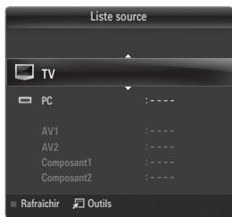 SAMSUNG LN40B610 - TV / AV1 / AV2 / COMPOSANT1 / COMPOSANT2 / PC / HDMI1/DVI / HDMI2 / HDMI3 / HDMI4 / USB - 2