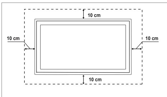 SAMSUNG LN40B610 - Securing the Installation Space - 2
