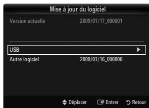 SAMSUNG LN40B610 - Mise à jour du logiciel - 2