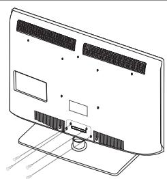 SAMSUNG LN40B610 - Disconnecting the Stand - 1