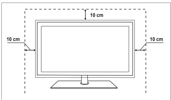 SAMSUNG LN40B610 - Securing the Installation Space - 1