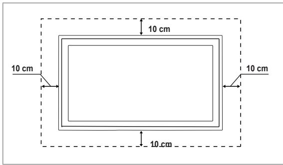 SAMSUNG LN40B610 - Lorsque vous installez le produit au mur - 1