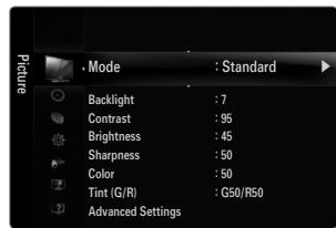 SAMSUNG LN40B610 - Operation the OSD (On Screen Display) - 2