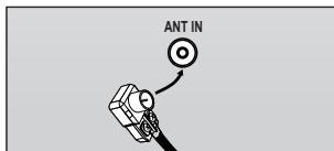 SAMSUNG LN40B610 - Antennes avec câble bipolaire plat de 300 Ω - 2