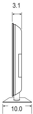 SAMSUNG LN40B610 - Pour empêcher le téléviseur de tomber : - 6