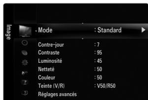 SAMSUNG LN40B610 - Utiliser l'affichage à l'écran OSD (on screen display) - 2