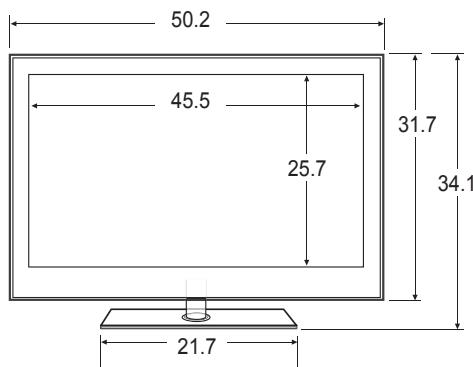 SAMSUNG LN40B610 - Pour empêcher le téléviseur de tomber : - 7