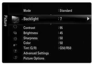 SAMSUNG LN40B610 - Operation the OSD (On Screen Display) - 4