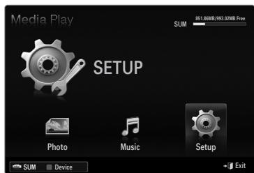 SAMSUNG LN40B610 - Using the Setup Menu - 1