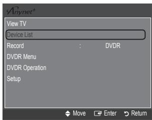 SAMSUNG LN46B550K1F - Switching between Anynet ^+ Devices - 1