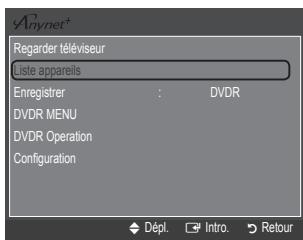 SAMSUNG LN46B550K1F - Permutation entre des appareils Anynet+ - 1