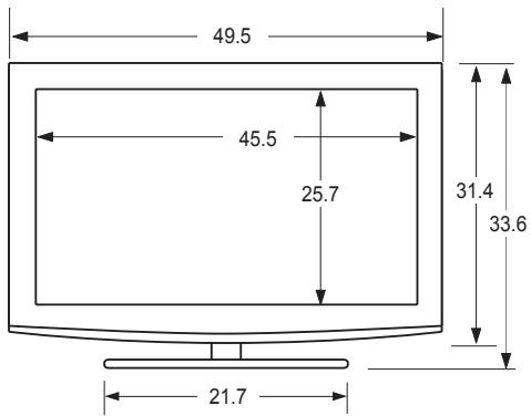 SAMSUNG LN46B550K1F - ☐ SRS TruSurround HD → Off / On - 27