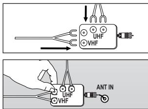 SAMSUNG LN46B550K1F - Separate VHF and UHF Antennas - 1