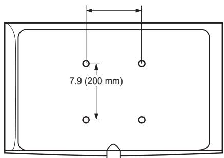 SAMSUNG LN46B550K1F - ■ To prevent the TV from falling: - 8