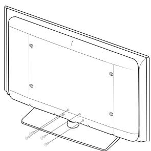SAMSUNG LN46B550K1F - Disconnecting the Stand - 1
