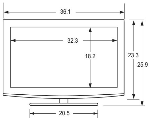SAMSUNG LN46B550K1F - ■ To prevent the TV from falling: - 11
