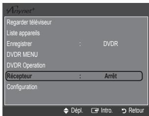 SAMSUNG LN46B550K1F - Écoute par l'intermédiaire d'un récepteur (cinéma maison) - 1