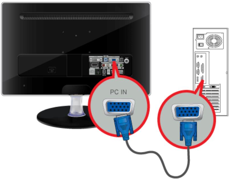 SAMSUNG P2770HD - Montage d'un kit de fixation murale/support de bureau (non fourni) - 2