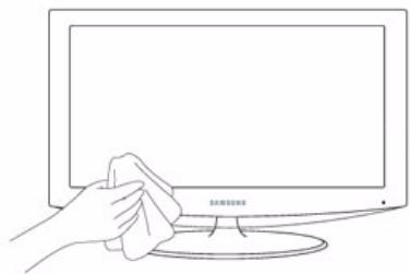 SAMSUNG P2770HD - Entretien des surfaces extérieures et de l'écran - 1