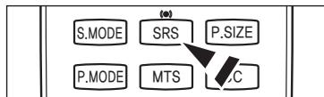 SAMSUNG PN42B430P2D - SRS Trusurround HD off / on - 4