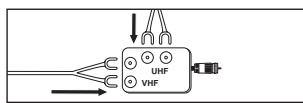 SAMSUNG PN42B430P2D - Antennes VHF et UHF distinctes - 6