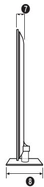 SAMSUNG PN50C6400 - Front view / Side view - 2