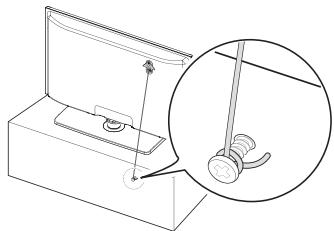 SAMSUNG PN50C6400 - To prevent the TV from falling - 3