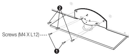 SAMSUNG PN50C6400 - Install the Stand - 6