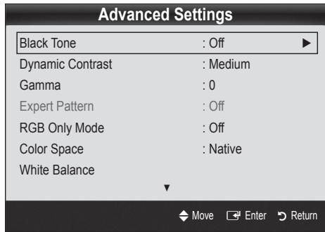 SAMSUNG PN50C6400 - Advanced Settings - 3