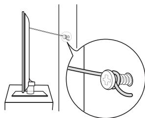 SAMSUNG PN50C6400 - To prevent the TV from falling - 4